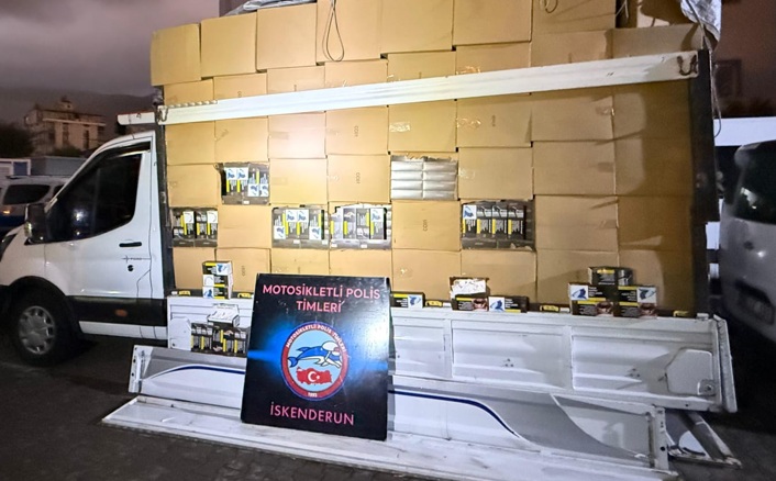 2 milyon 900 adet makaron yakalandı