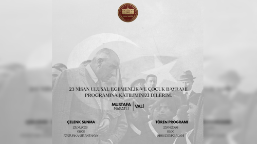23 Nisan Tören Programı Açıklandı