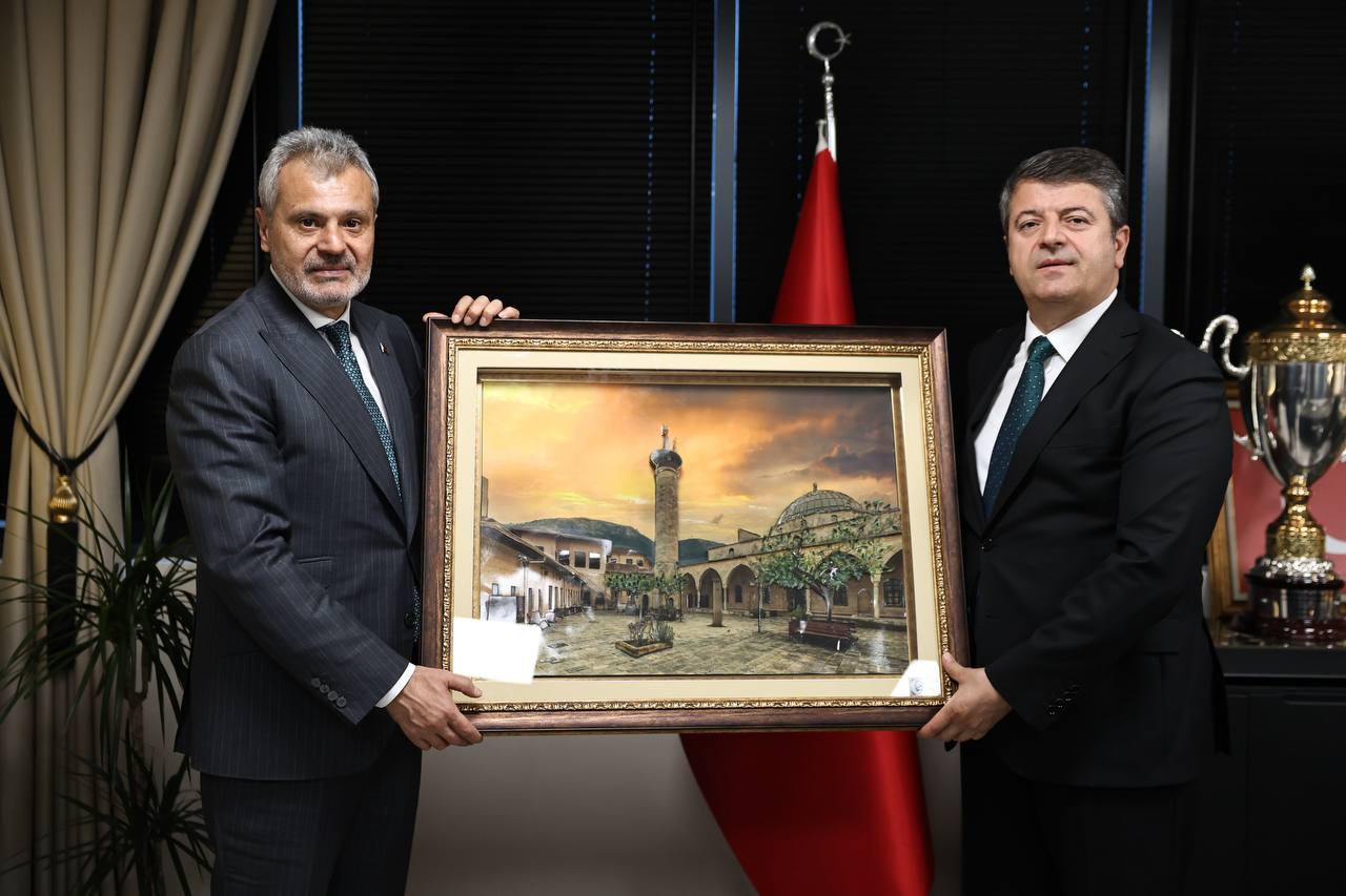 Adıyaman Belediye Başkanı Tutdere’den Başkan Öntürk’e Ziyaret