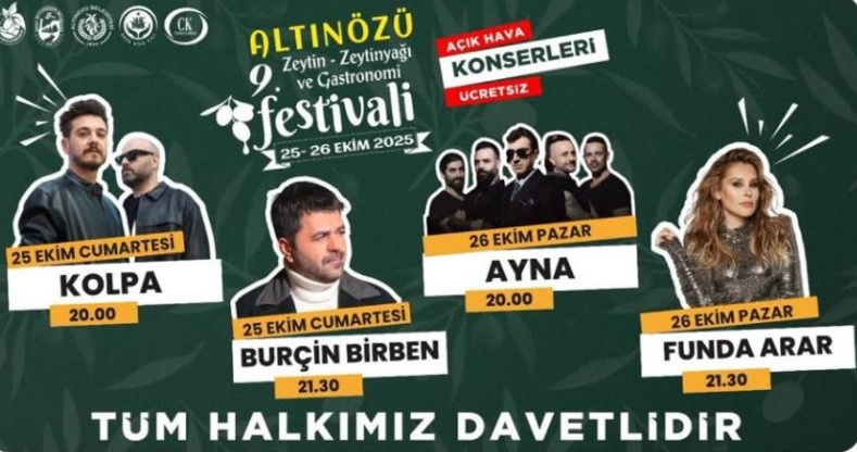 Altınözü’nde Festivalinde Müzik, Lezzet ve Eğlence