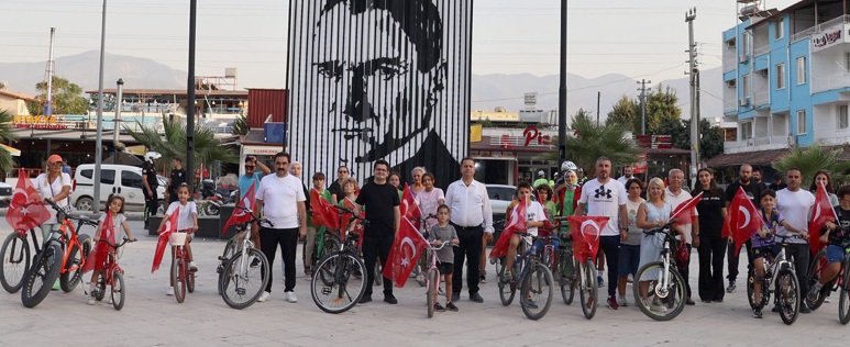 Arsuz’da bisiklet turu düzenlendi