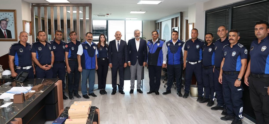 Başkan Öntürk, Hbb Zabıtasını Ağırladı