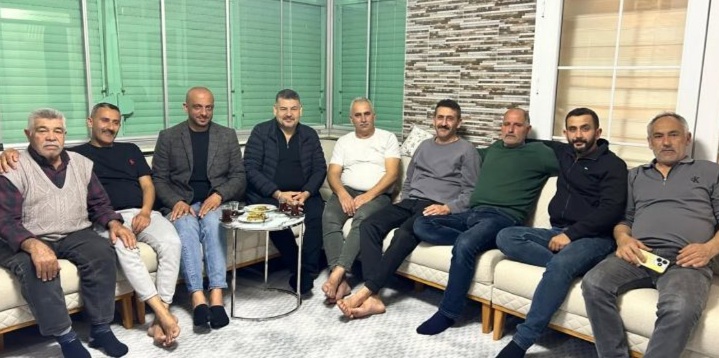 Başkan Türkmen Hane Ziyaretlerinde Bulundu