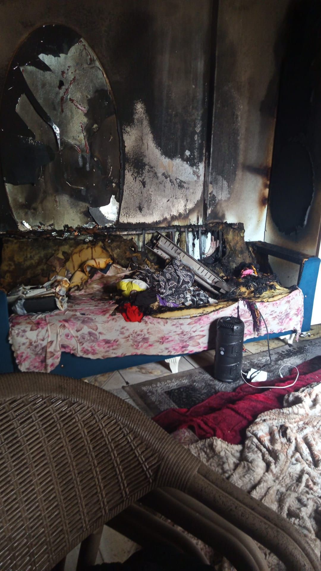 Bayram Günü Yangın Felaketi