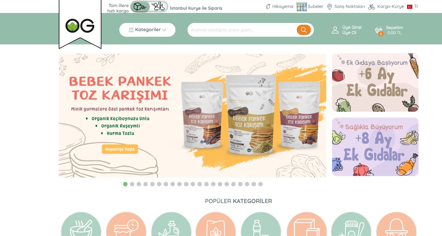 Bebeğinizin Sağlıklı Beslenmesi İçin Organik ve Katkısız Lezzetler: OG Store