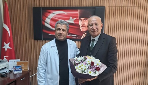 Çelik'ten Başhekim Sarı'ya Ziyaret