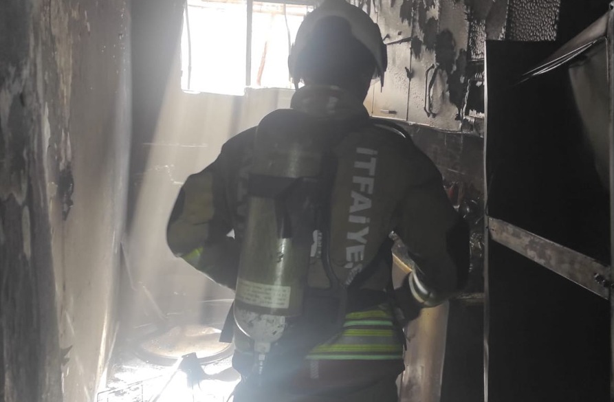 Cırtıman’da ev yandı