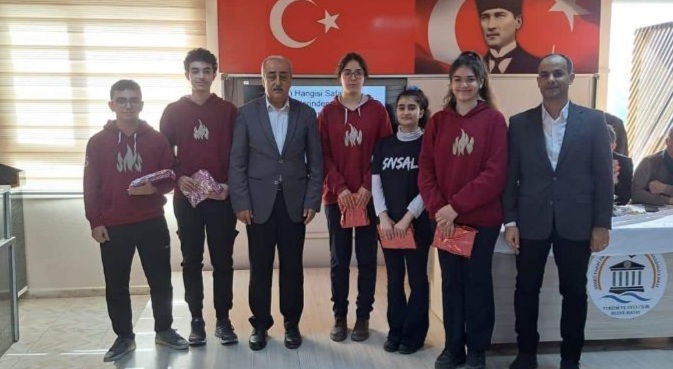 Defne’de Liseler Arası Bilgi Yarışması Ödülleri Sahiplerini Buldu haber fotoğrafı