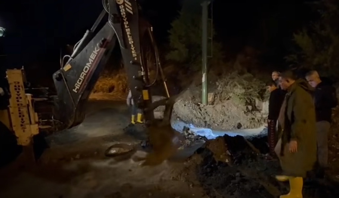 Dörtyol’da heyelan: 1 ev zarar gördü