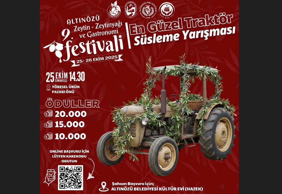 En Güzel Traktör Süsleme Yarışması Başlıyor!
