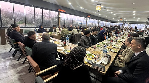 Hassa'da İlk İftar Şehit Aileleriyle Yapıldı