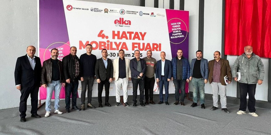 Hatay Ayakkabıcılar Odası’ndan Mobilya Fuarına Destek Ziyareti haber fotoğrafı