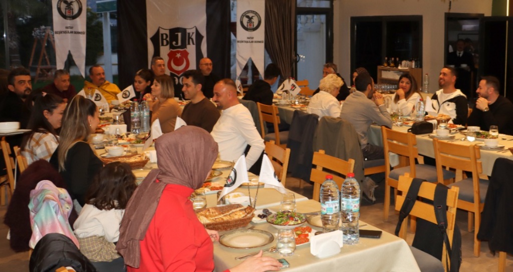 Hatay Beşiktaşlılar Derneği  İftarda Bir Araya Geldi