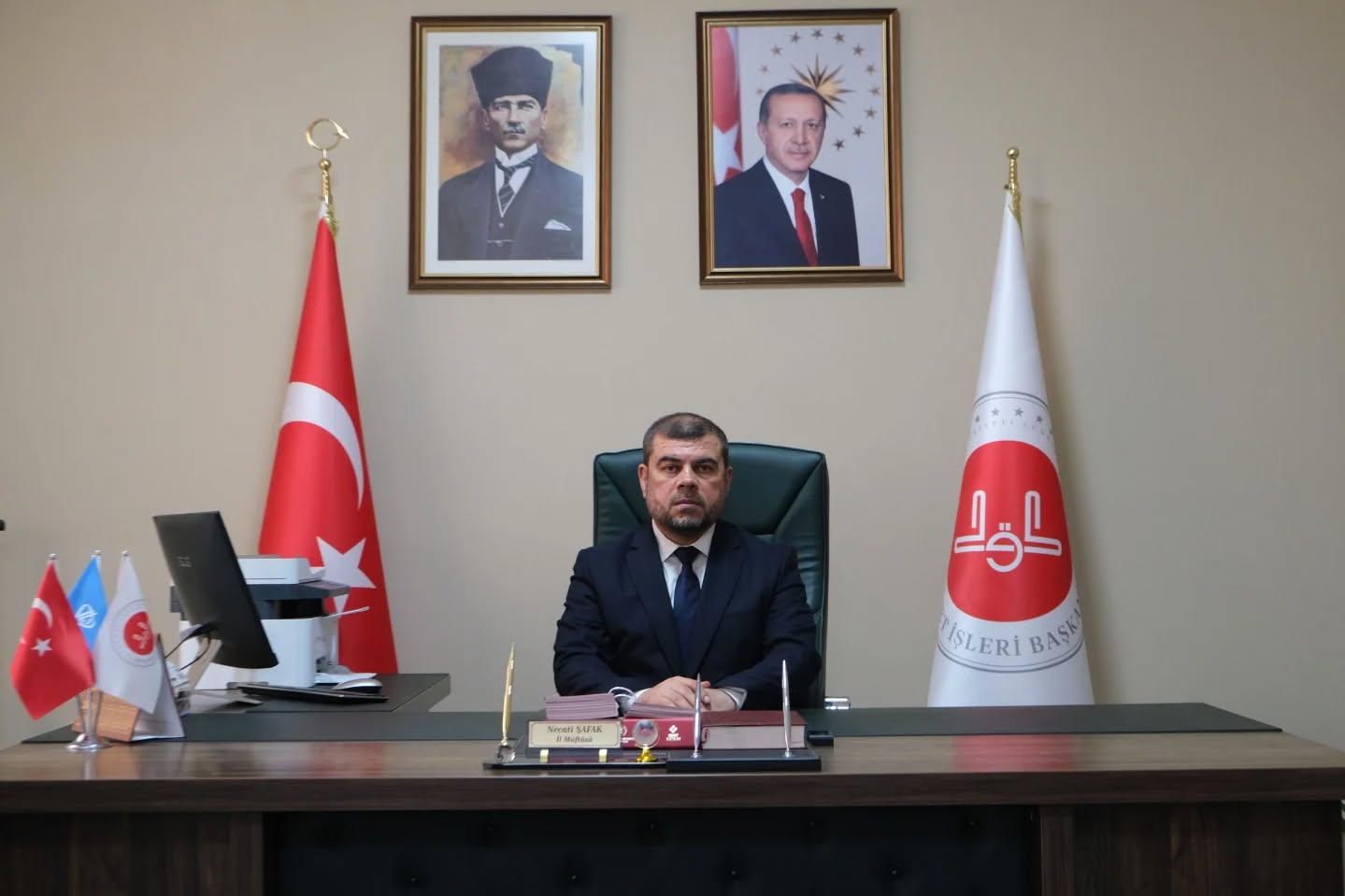 Hatay İl Müftüsü Necati Şafak Görevine Resmen Başladı 