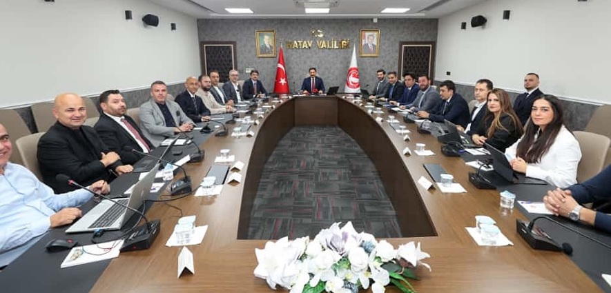 Hatay valiliğinde önemli bir toplantı