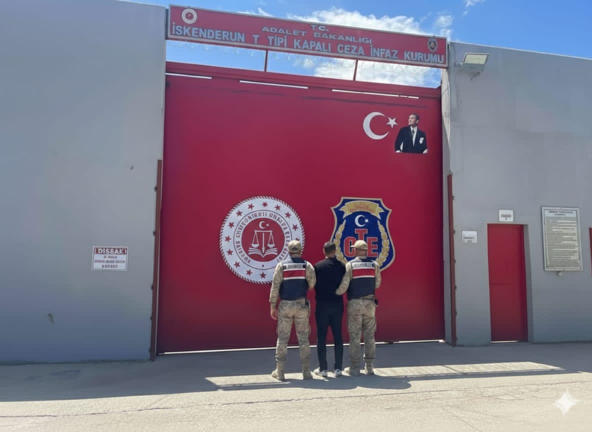 Hatay’da 33 Yıl Hapis Cezası Bulunan Şahıs Yakalandı