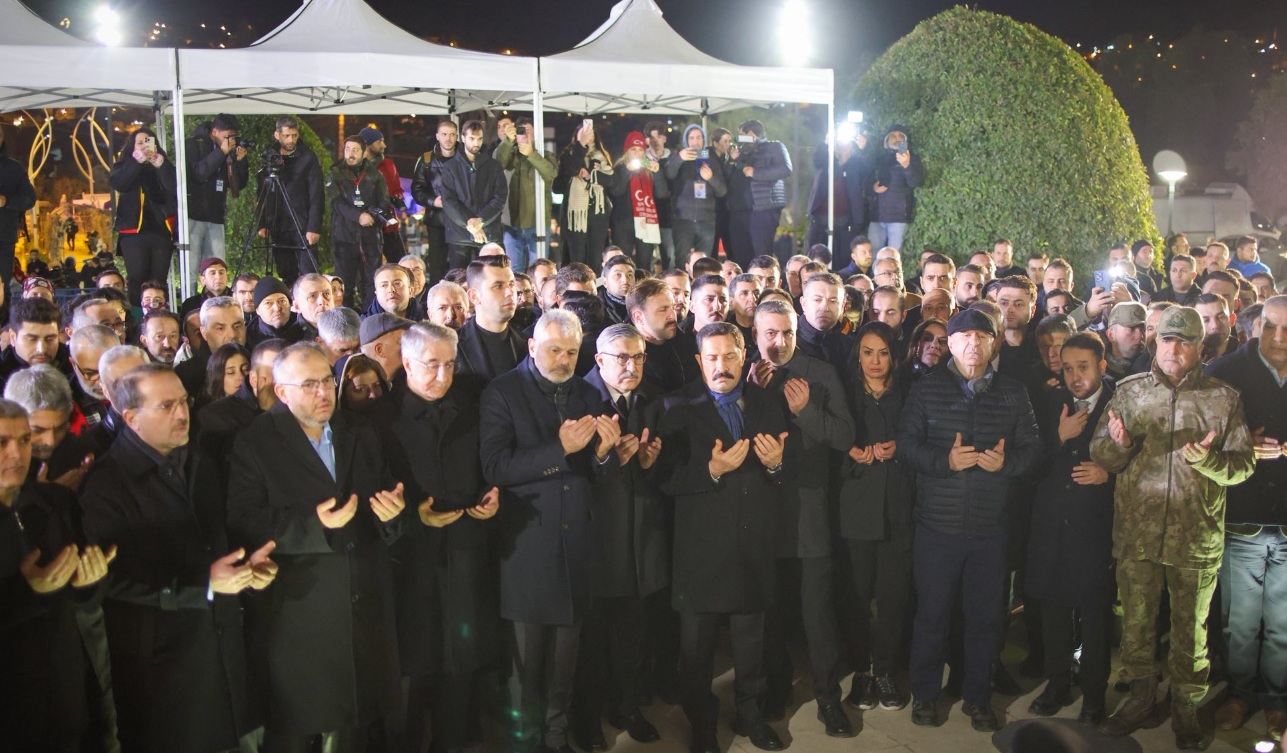 Hatay'da anma töreni ve sessiz yürüyüş