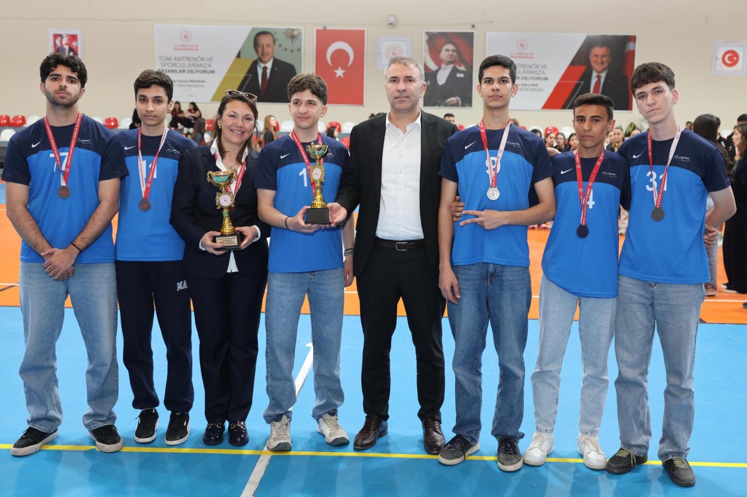 Hatay’da Voleybol Altyapı Ligi Sona Erdi
