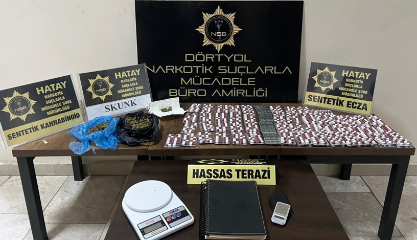 Hatay’ın bir aylık narkotik bilançosu: 101 tutuklama