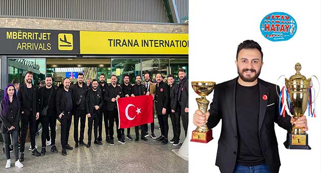 HATAY’LI KUAFÖR AVRUPA ŞAMPİYONU OLDU