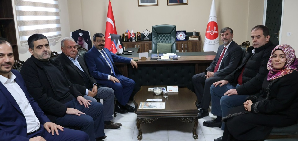 Hayırsever Öksüz Ailesinden Müftü Topçu’ya Ziyaret