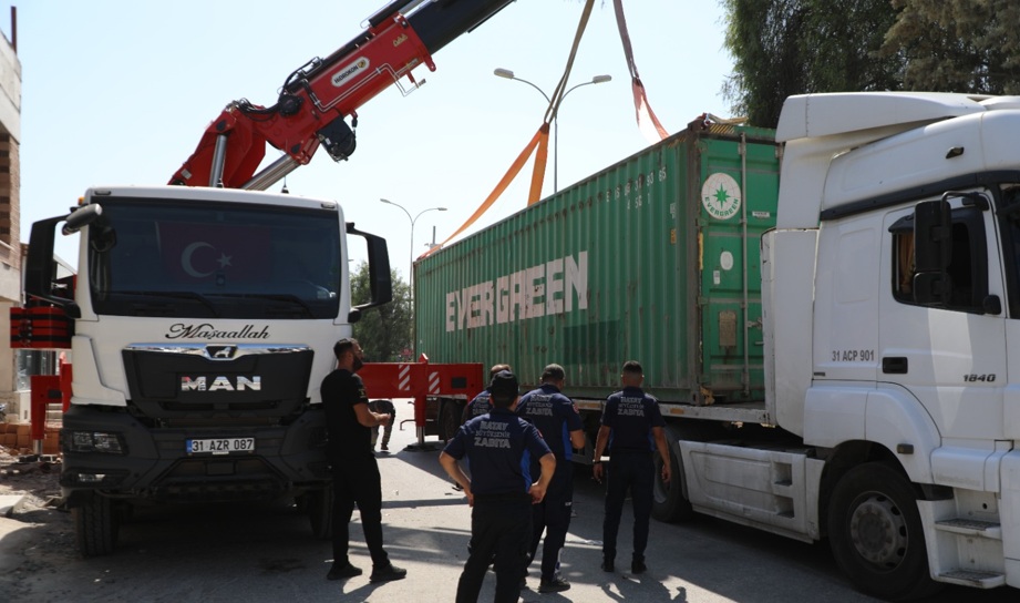 Hbb Zabıtadan Antakya Sanayi Sitesi'nde Düzenleme