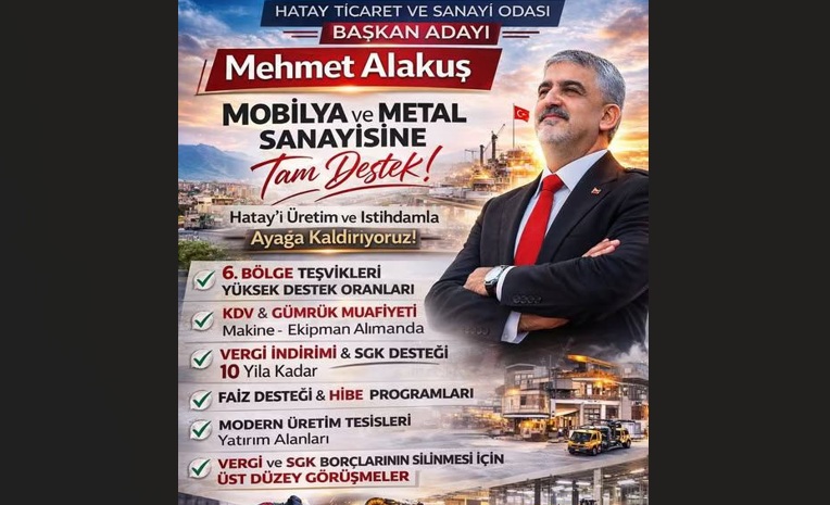 HTSO Başkan adayı Alakuş, yapacağı icraatları anlattı