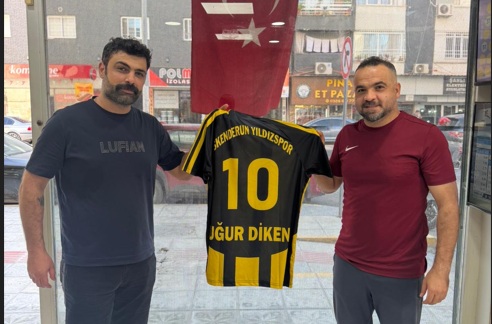 İş Adamı Uğur Diken'den İskenderun Yıldız Spor'a Destek