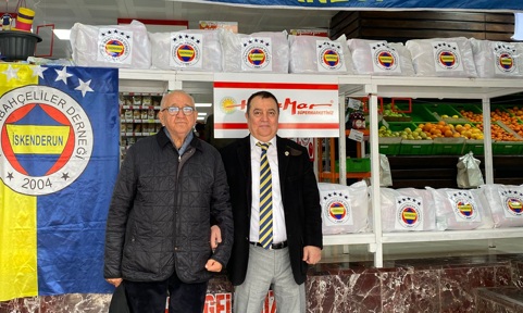 İskenderun Fenerbahçeliler Derneğinden Ramazan'da Erzak Yardımı