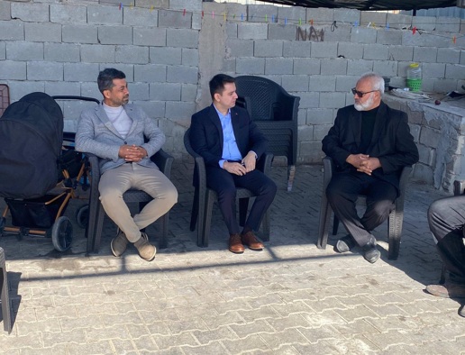 Kahraman’dan taziye ziyareti