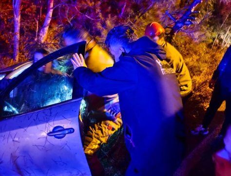 Kayganlaşan yol kazaya neden oldu