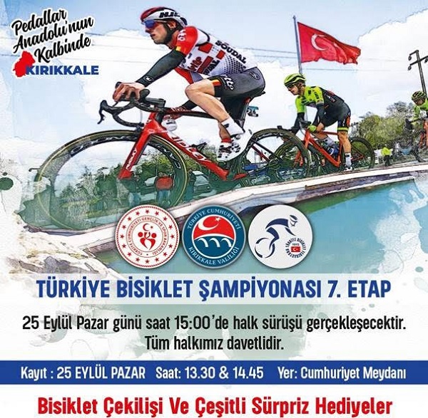 Kırıkkale’de Düzenlenecek Bisiklet Turu Etkinlikleri İçin Geri Sayım Başladı