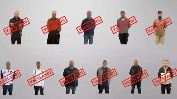 Kırmızı bültenle ve ulusal seviyede aranan 11 suçlu Türkiye'ye getirildi