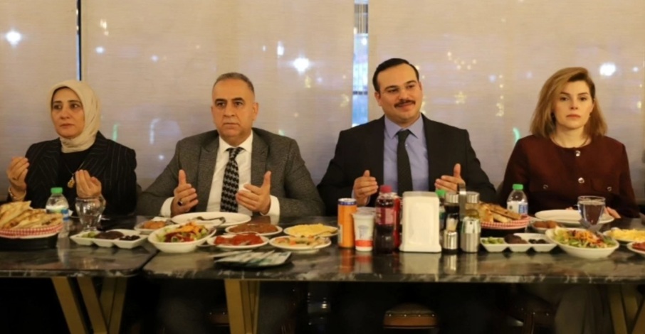 Kurum amirleriyle iftar sofrasında buluştular