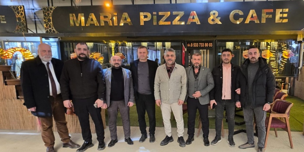 MHP Hatay İl Başkanı Metin Taşçı’dan Maria Pizza’ya Ziyaret