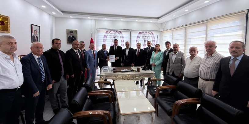 MHP heyetinden HESOB ziyareti – Hatay Gazetesi