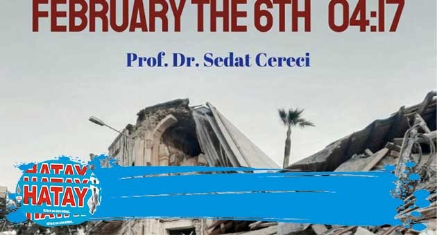 Prof. Dr. Sedat Cereci’nin Hatay Depremi Belgeseli Mersin’de