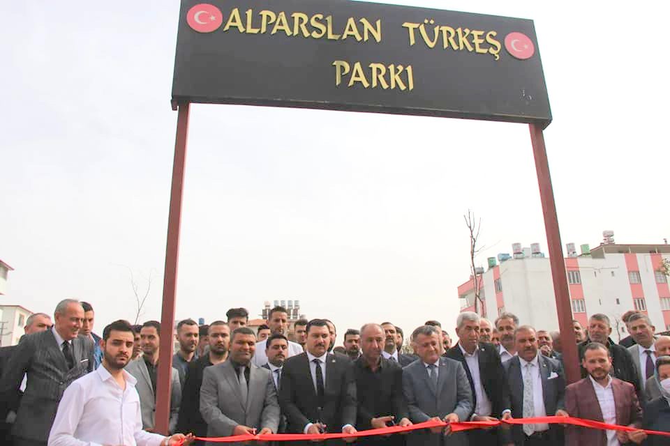 Reyhanlı’da Alparslan Türkeş Parkı Açıldı