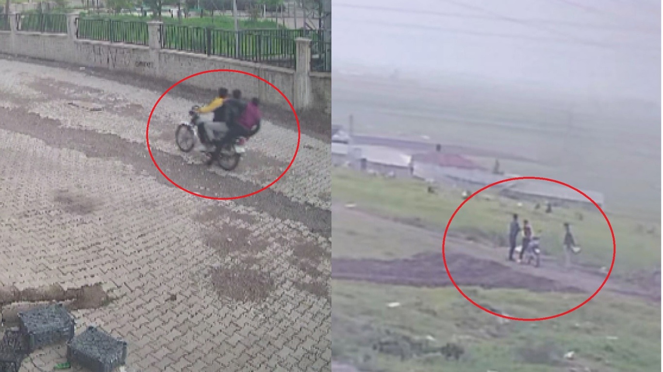 Reyhanlı’da Silahlı Çocuklar Kamerada