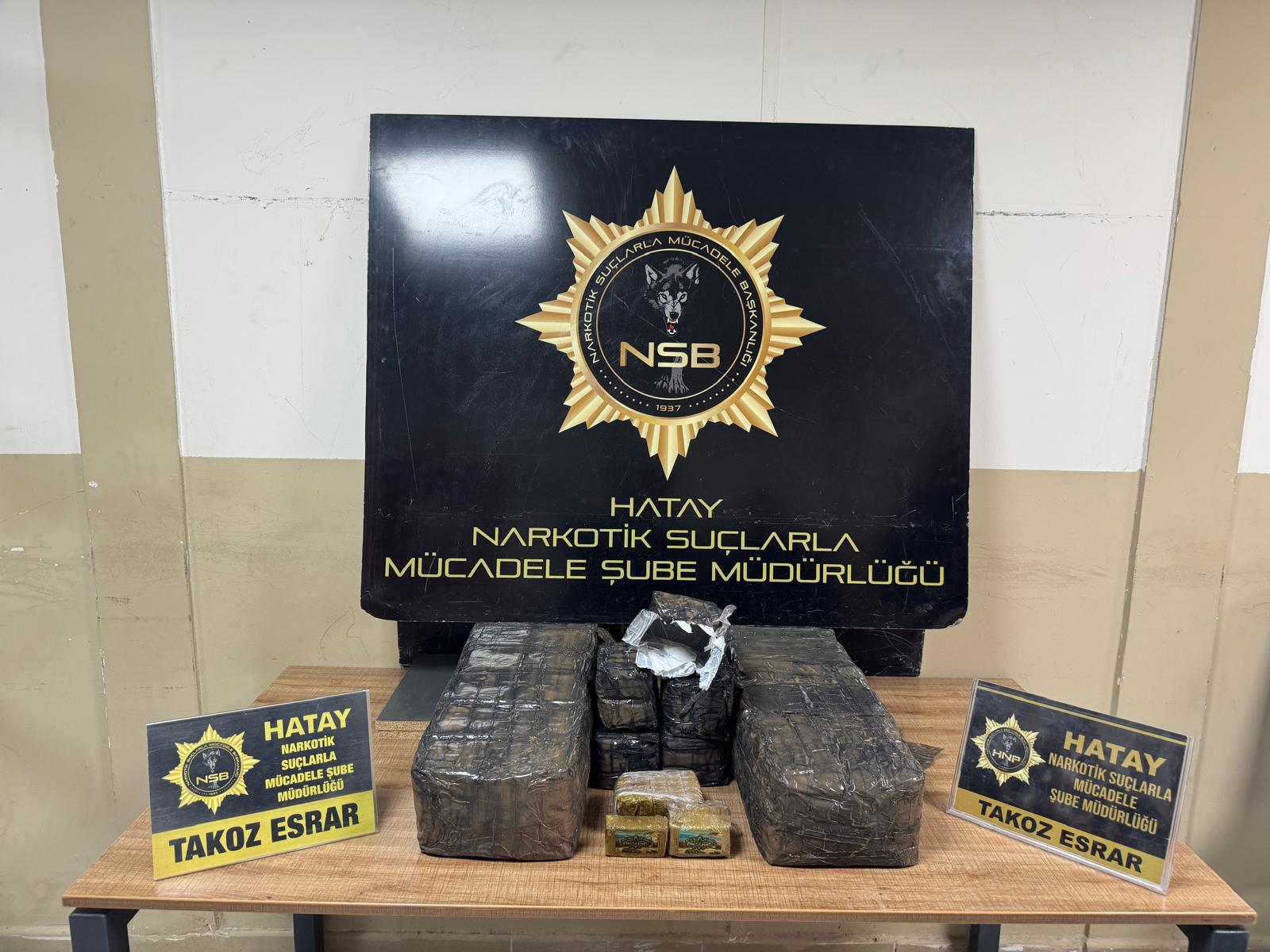 Samandağ Sahilinde 36 Kilogram Esrar Ele Geçirildi