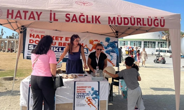 Samandağ’da Halk Sağlığı etkinliği
