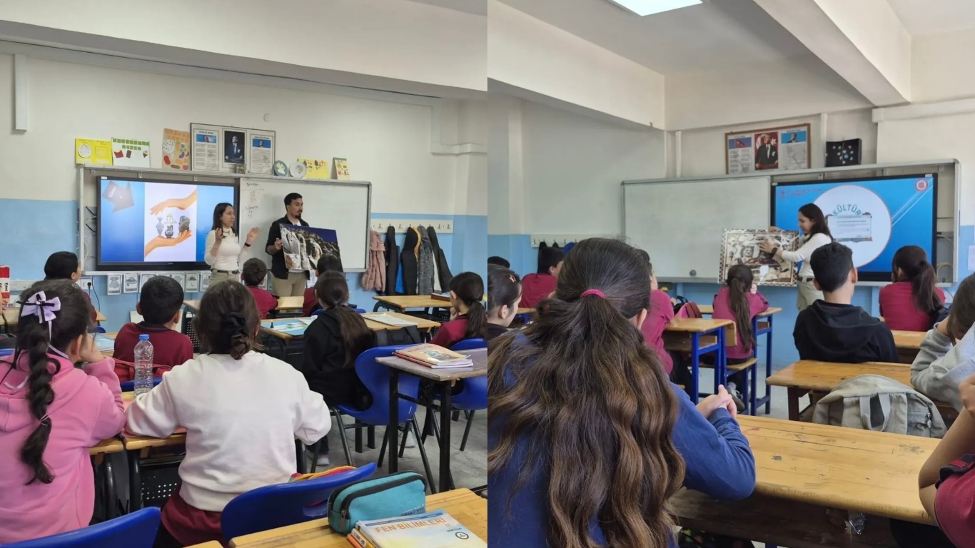 Samandağ’da Öğrencilere Kültürel Miras Bilinci Kazandırıldı