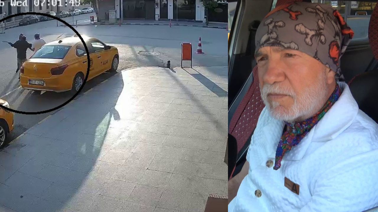 Satırlı Saldırıdan Son Anda Kurtulan Taksici 