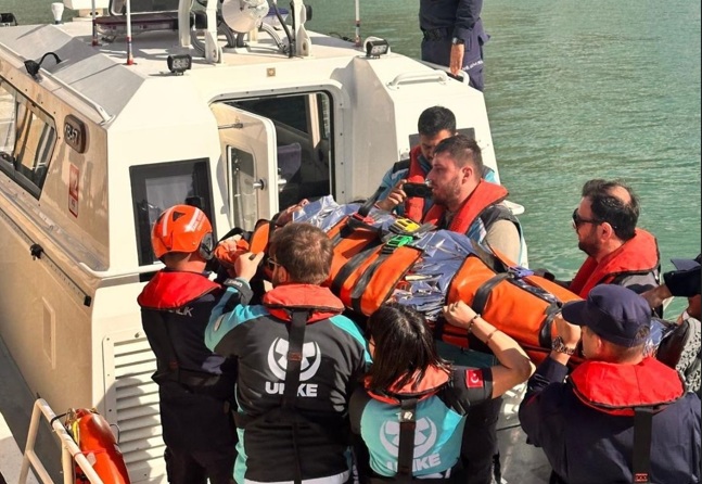 Sudan karaya, kurtarma eğitimi