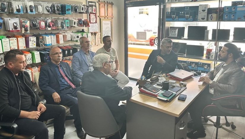 Taşçı Kırıkhan esnafını ziyaret etti