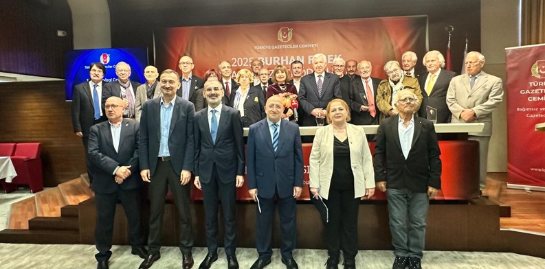 TGC 43. Burhan Felek Basın Hizmet Ödülleri sahiplerini buldu