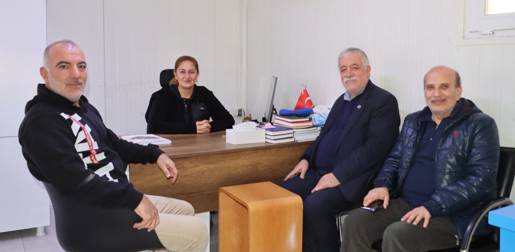 TGC Heyetinden Depremzedelerin Ablası Çilem Artan’a  Ziyaret