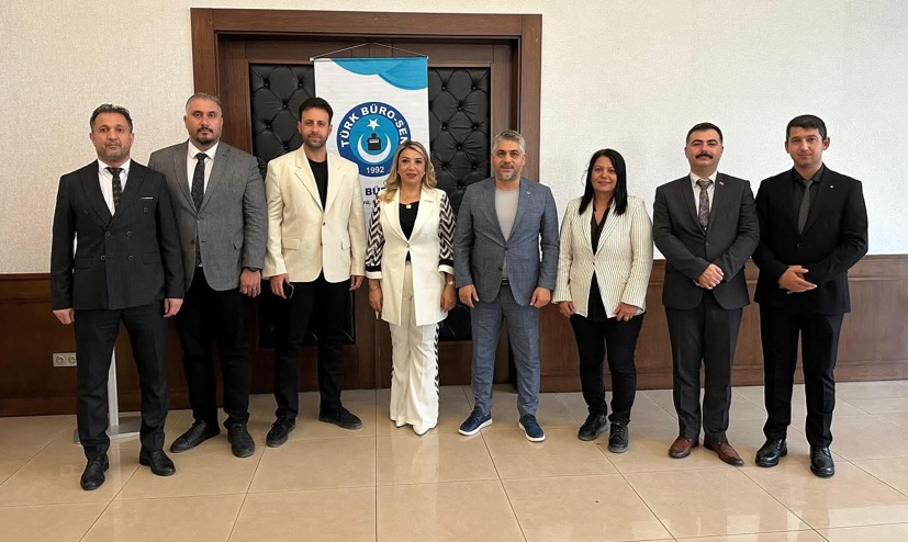Türk Büro-Sen Hatay'da Neslihan Taşyürek Güven Tazeledi