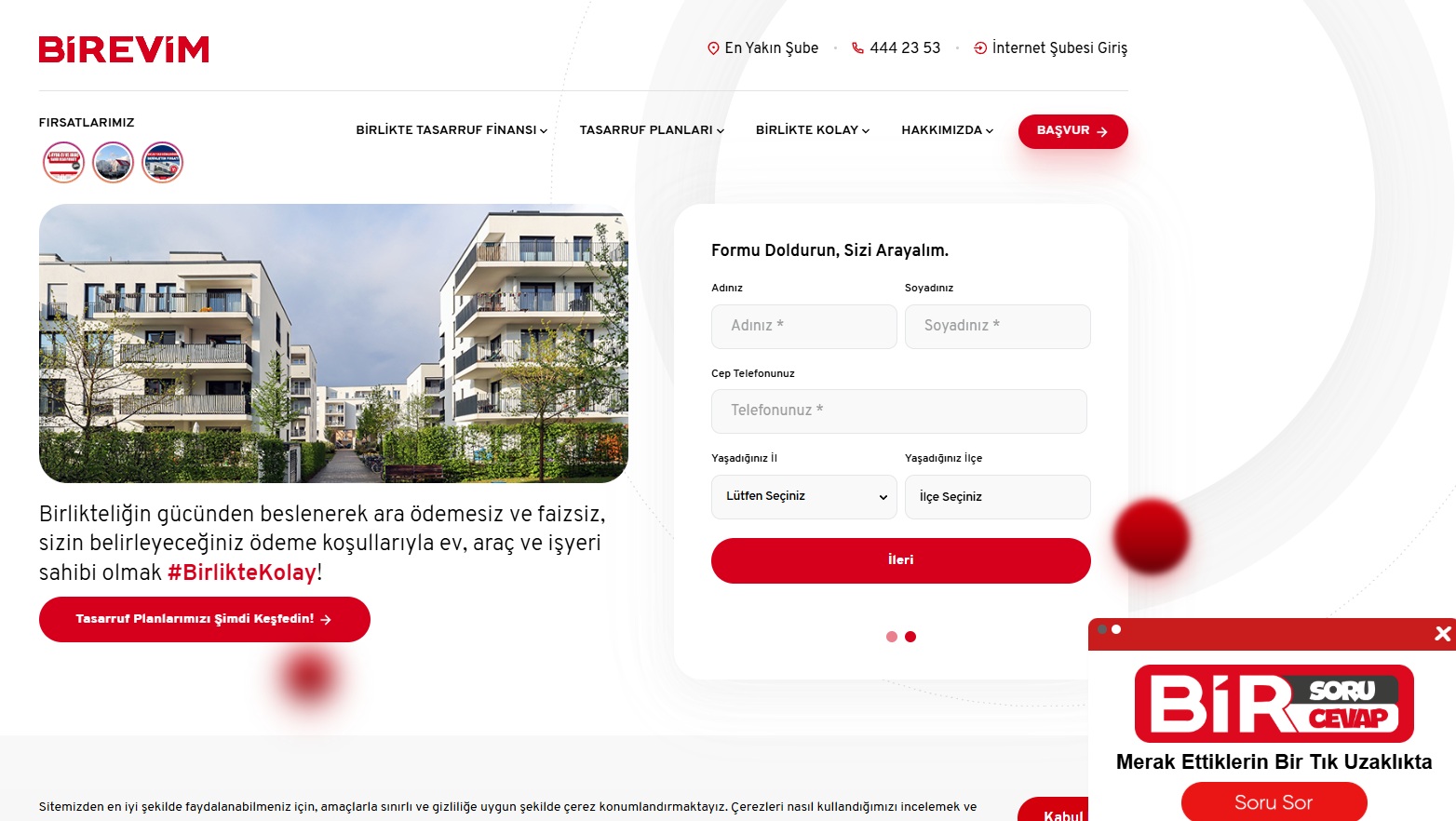 Türkiye'nin Güvenilir Tasarruf Finansman Markası: Birevim