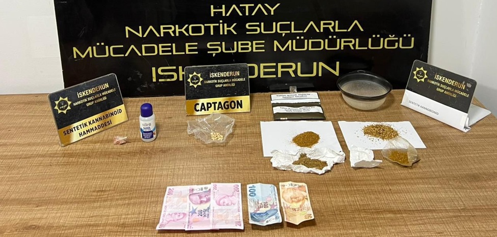 Uyuşturucu ticareti yapan şahıslara suçüstü